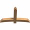 Ekena Millwork Bellingham Timber Gable Bracket, Western Red Cedar, 60"W x 38"H x 5 1/2"D x 5 1/2"F, 15/12 Pitch GBW060X38X0606BEL00SWR - alternate 2